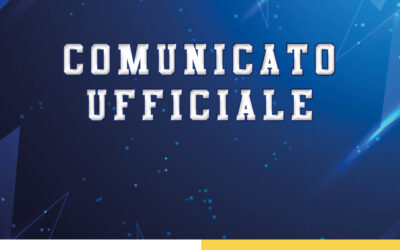 COMUNICATO UFFICIALE