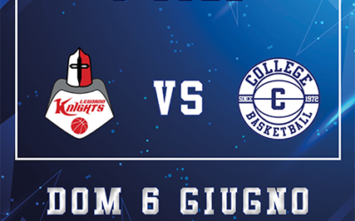 C GOLD – IL PREVIEW DELLA PRIMA PARTITA DI PLAYOFF CONTRO LEGNANO BASKET KNIGHTS